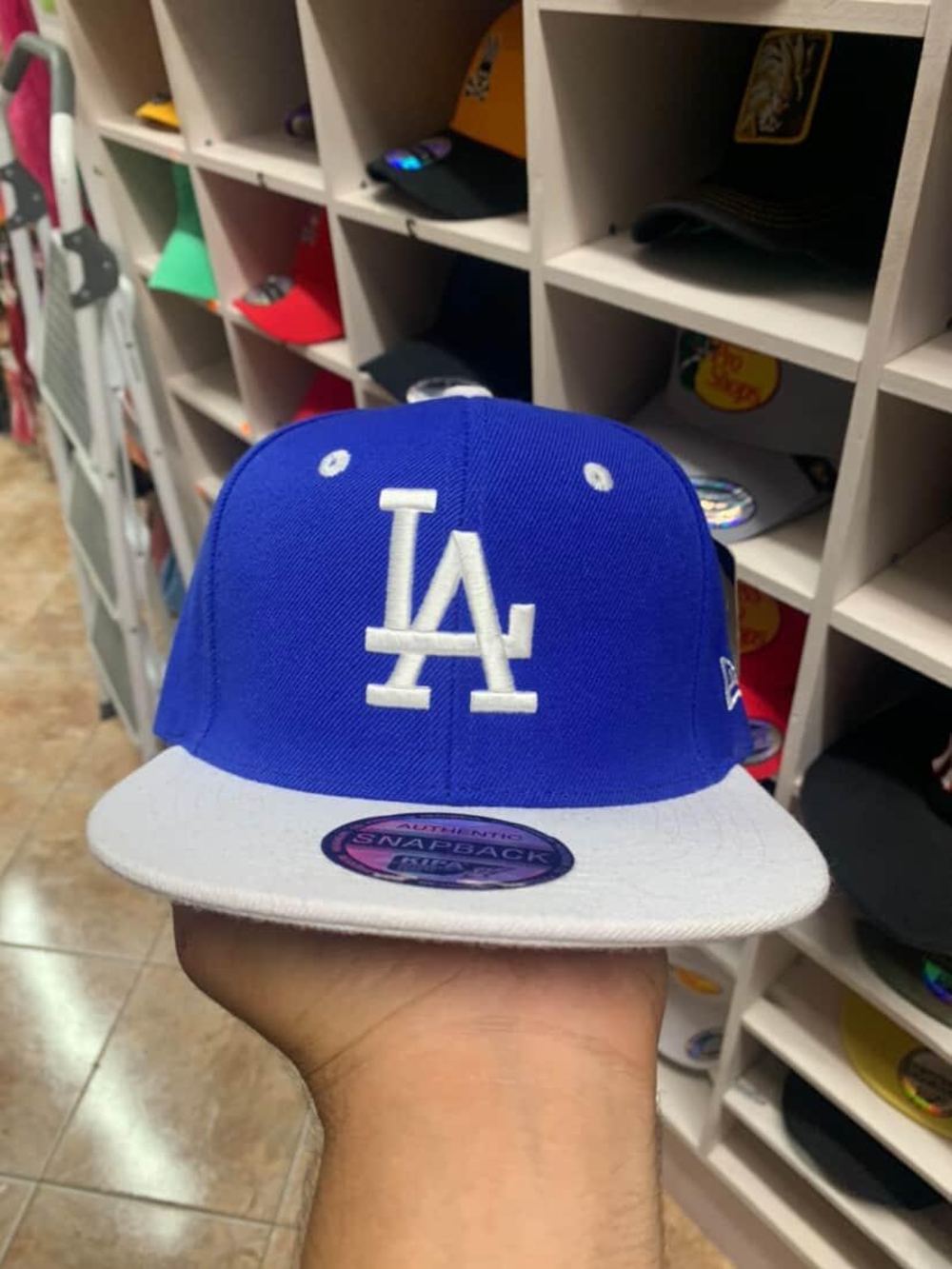 New Era Kids Los Angeles Dodgers Royal Blue & Light Gray Snapback